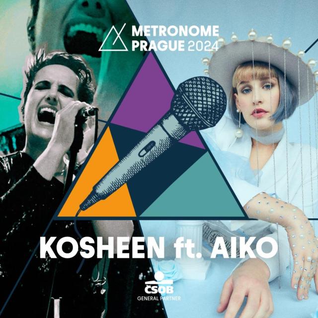 We are planning something special at Metronome Prague - Kosheen will play with Aiko